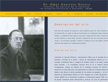 Tablet Screenshot of omarguerrero.org